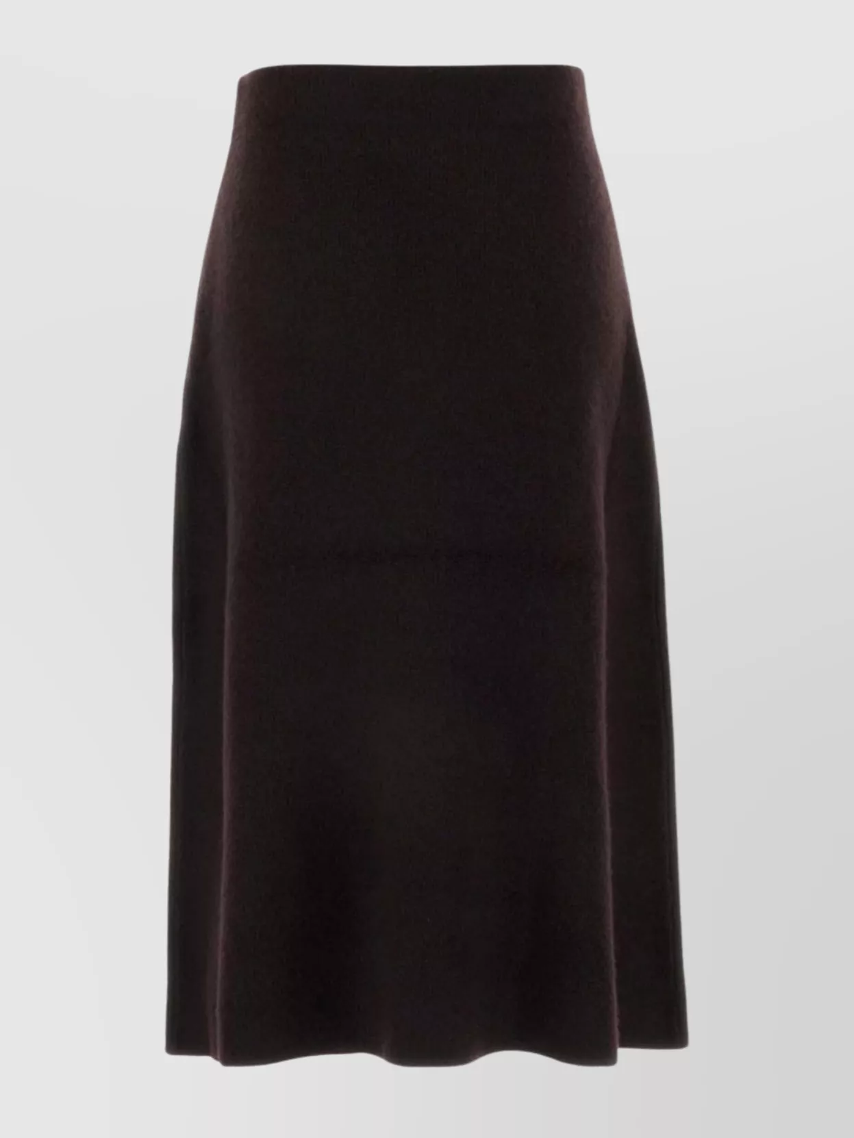 The Row Luxe Cashmere Blend Skirt Ivaanika