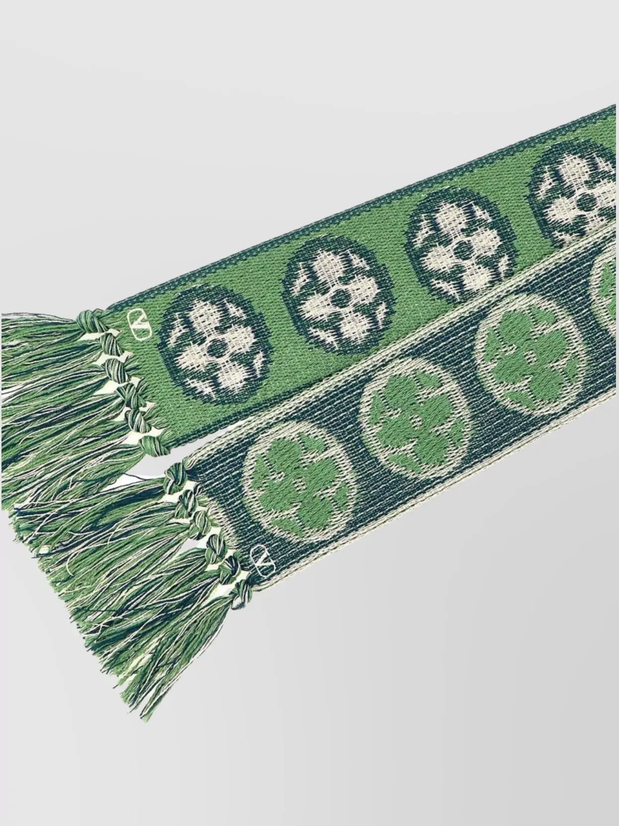 Valentino Garavani Women Embroidered Cotton Blend Antibes Scarf