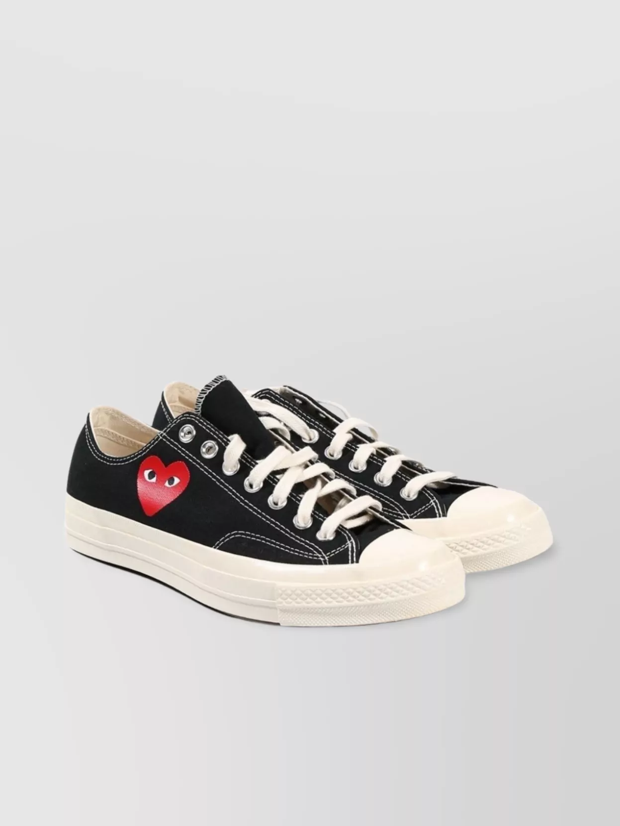 COMME DES GARÇONS CHUCK 70 CANVAS LOW TOP SNEAKERS