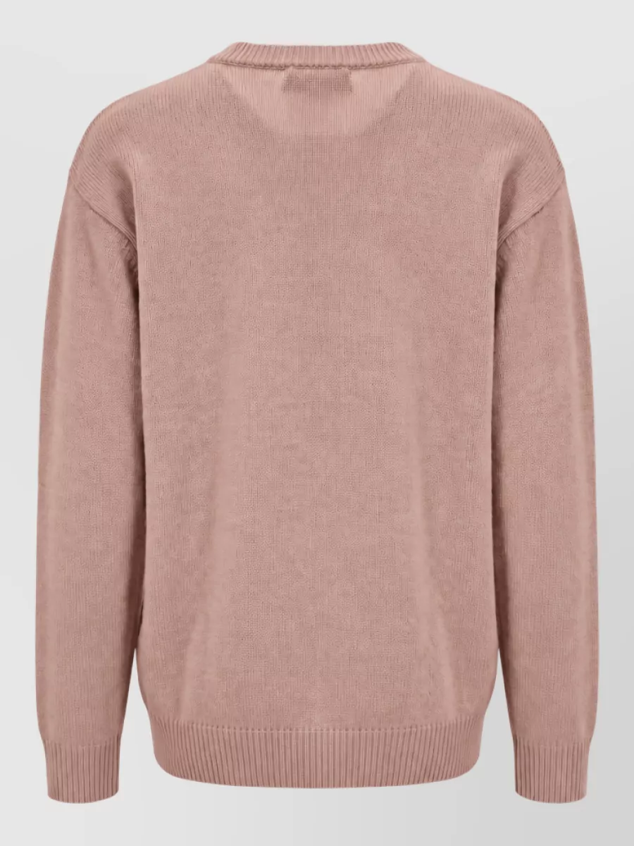 Valentino Cashmere V-Neck Long-Sleeve Jumper