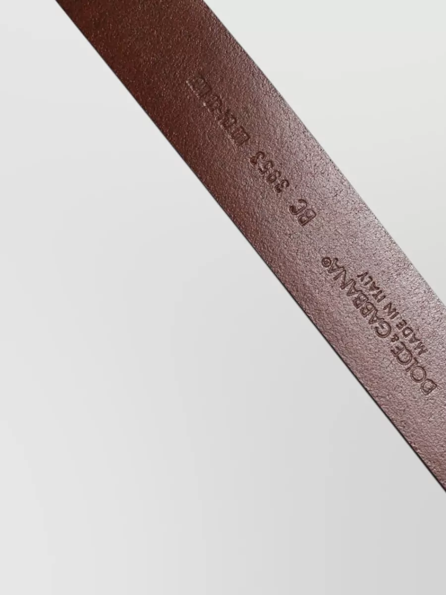 Dolce&Gabbana Leather Belt