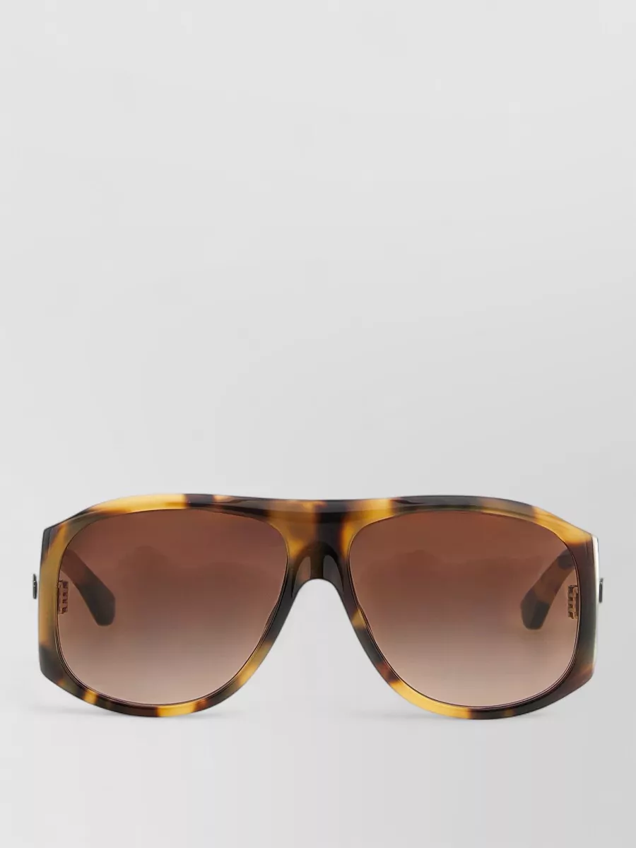 Chloé oversized geometric sunglasses