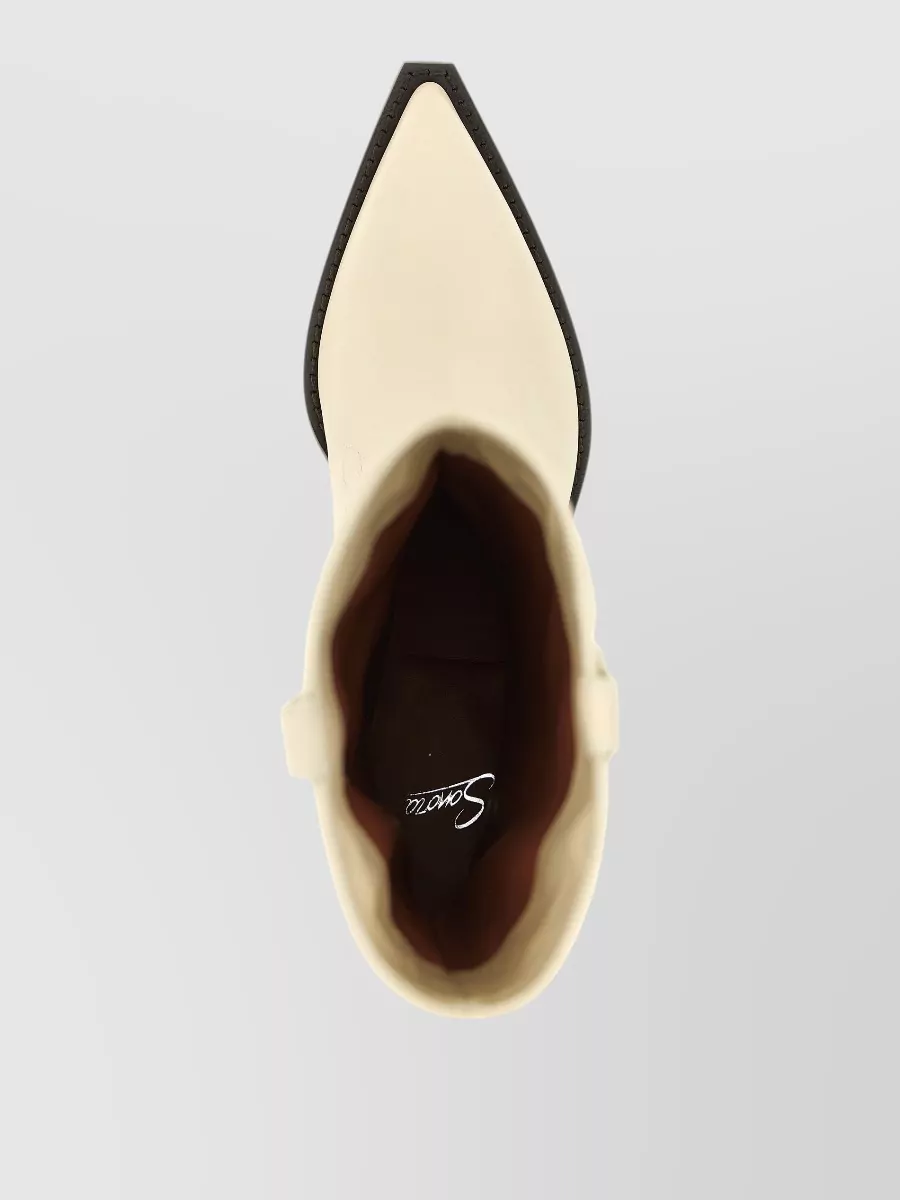 Sonora Leather Yuma Tube Leg Boots