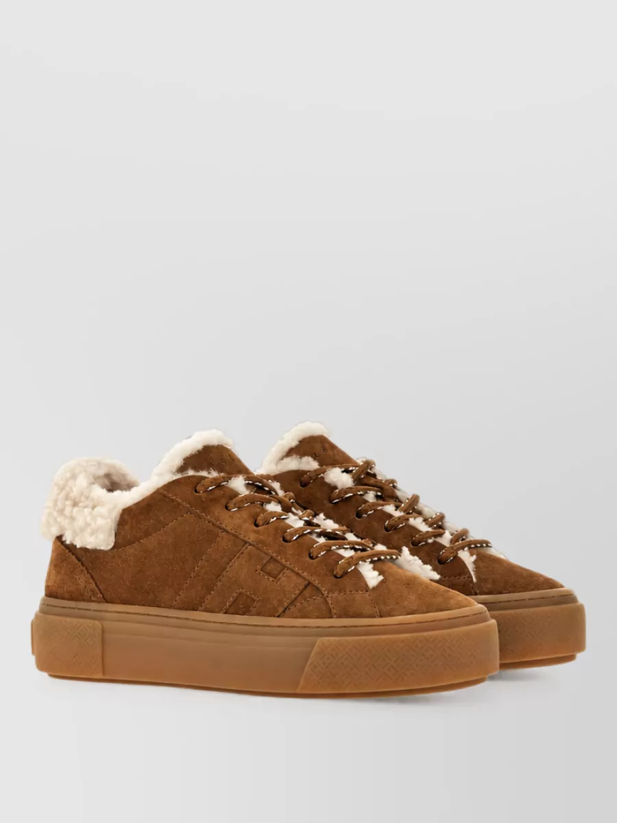 Hogan leather low-top sneakers