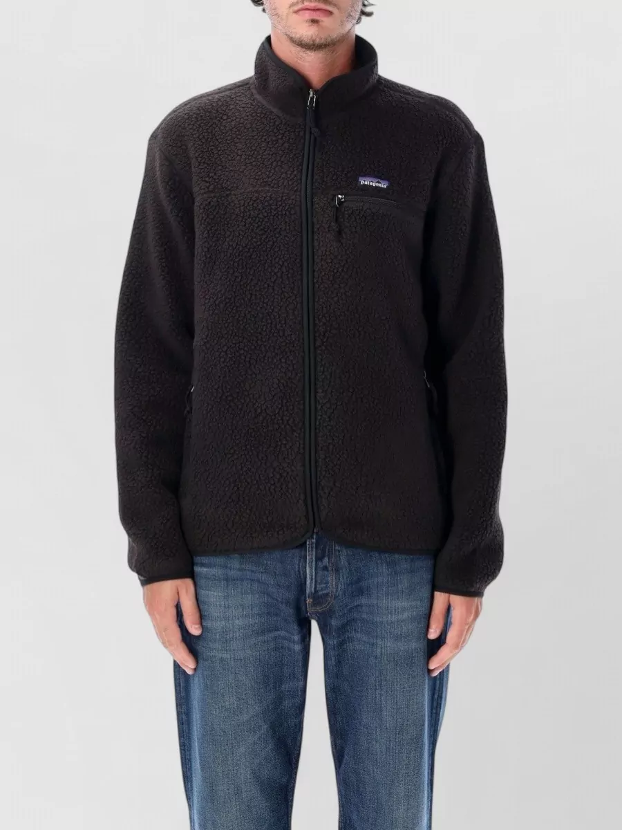Patagonia fleece zip-up jacket