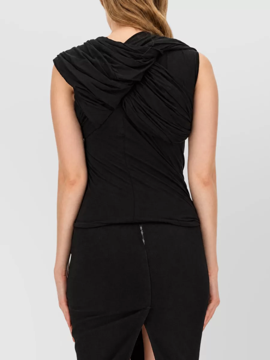 Rick Owens Cotton Harness Blouse