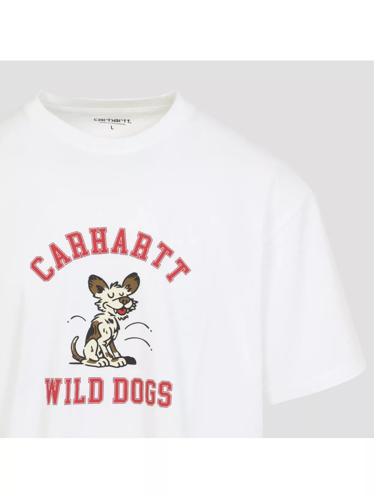 Carhartt Wip Short Sleeve Graphic Dog Print T-Shirt