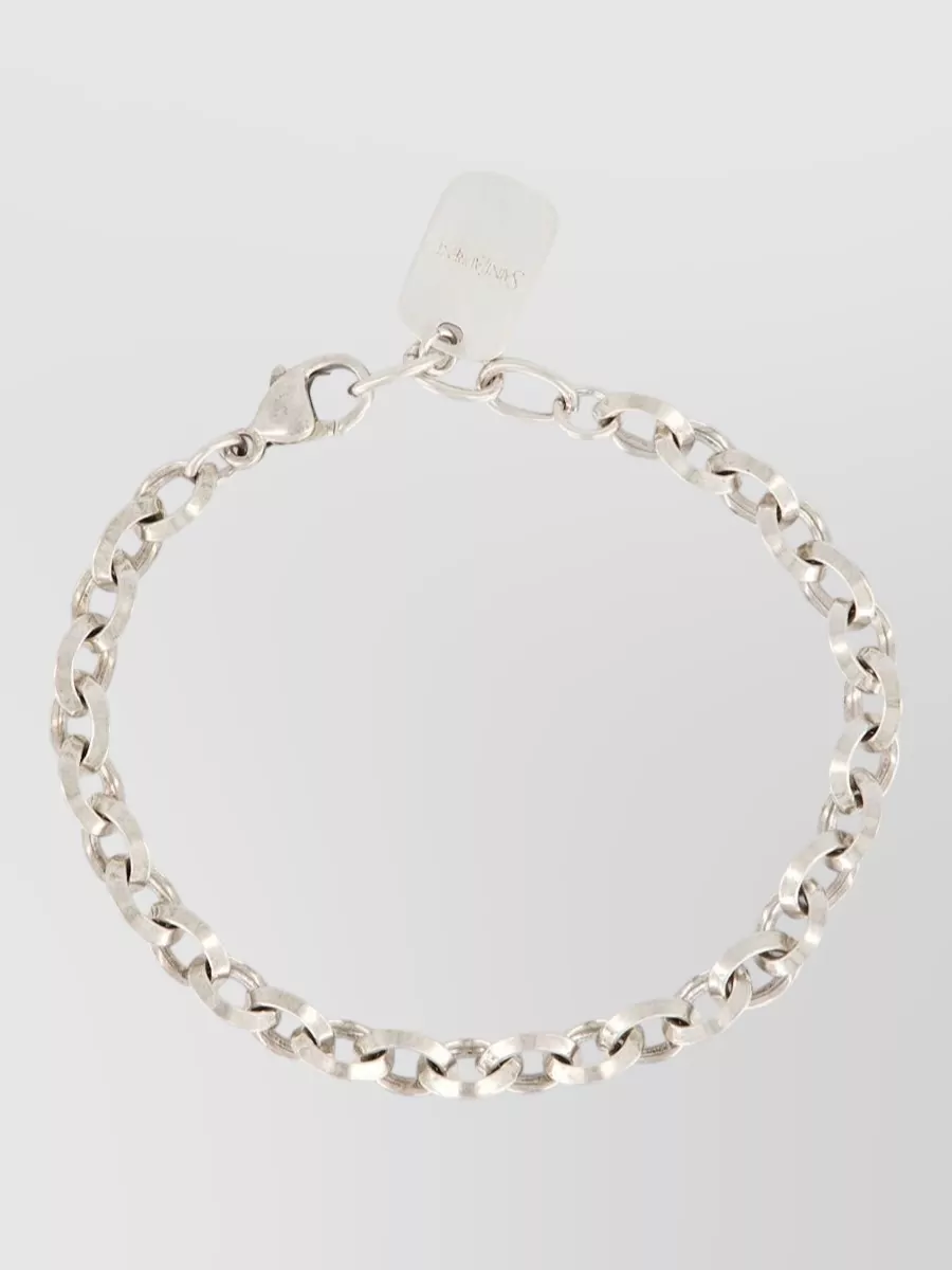 Saint Laurent Cable-Link Chain Bracelet