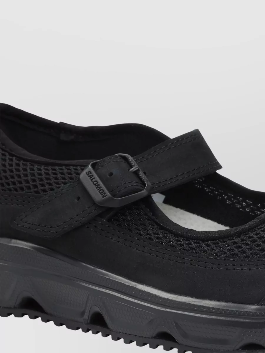 Salomon Leather Mary Jane Sneakers