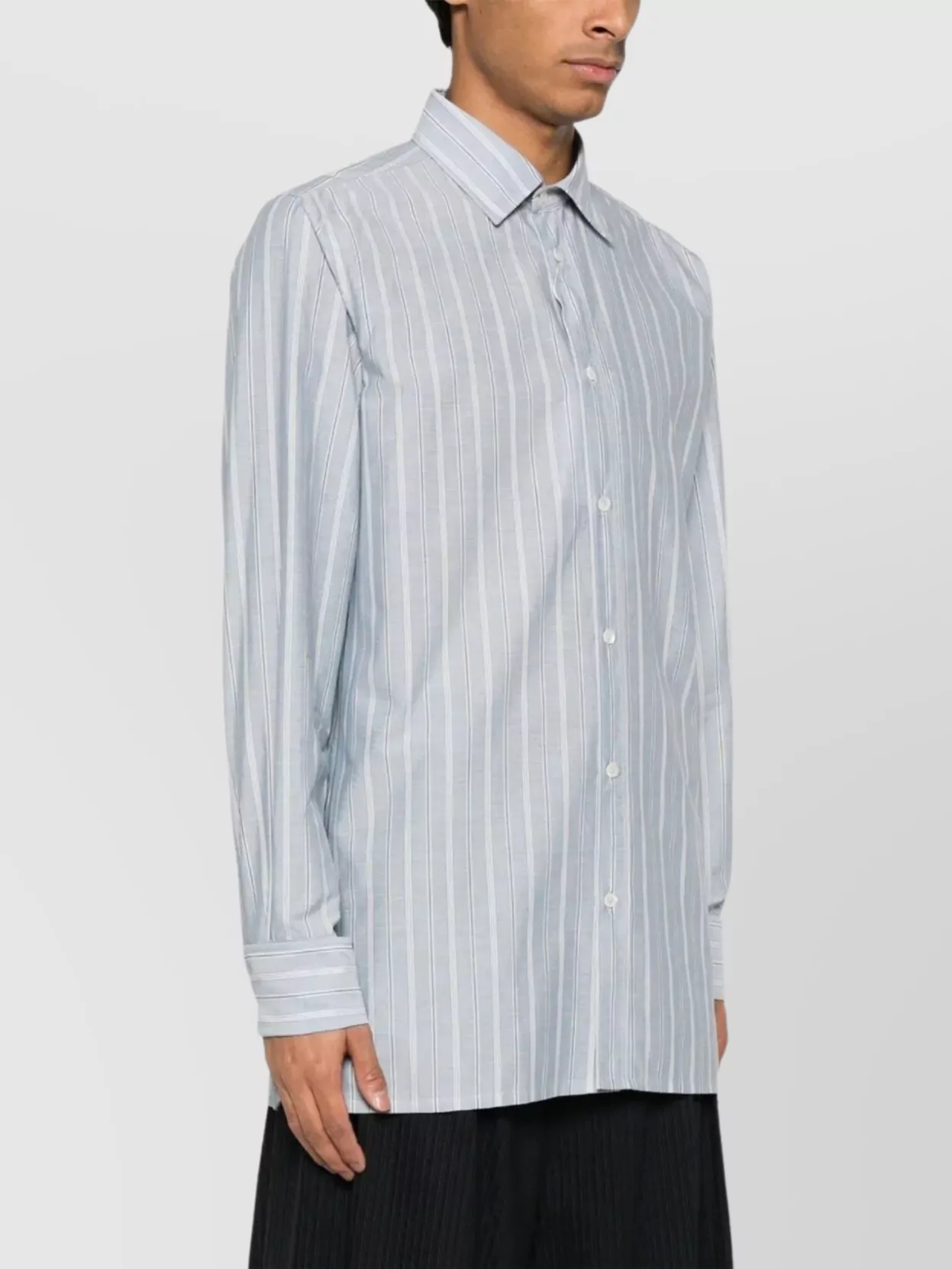 Maison Margiela Shirt Striped Collar Button-Down