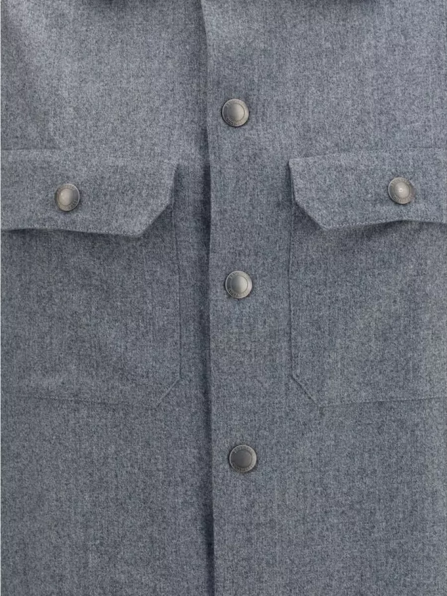 Brunello Cucinelli Wool Shirt Jacket