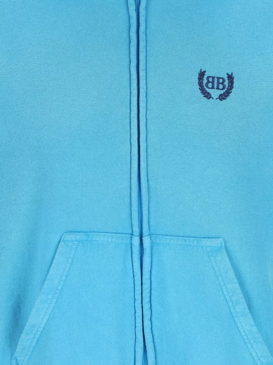Balenciaga Cotton Zip-Up Sweatshirt