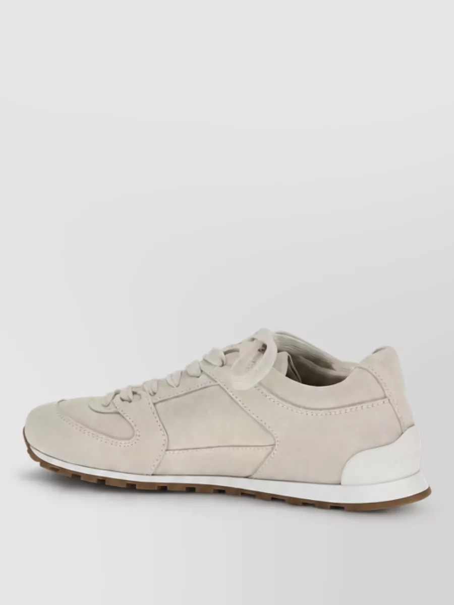 Brunello Cucinelli Calf Leather Low Top Sneakers