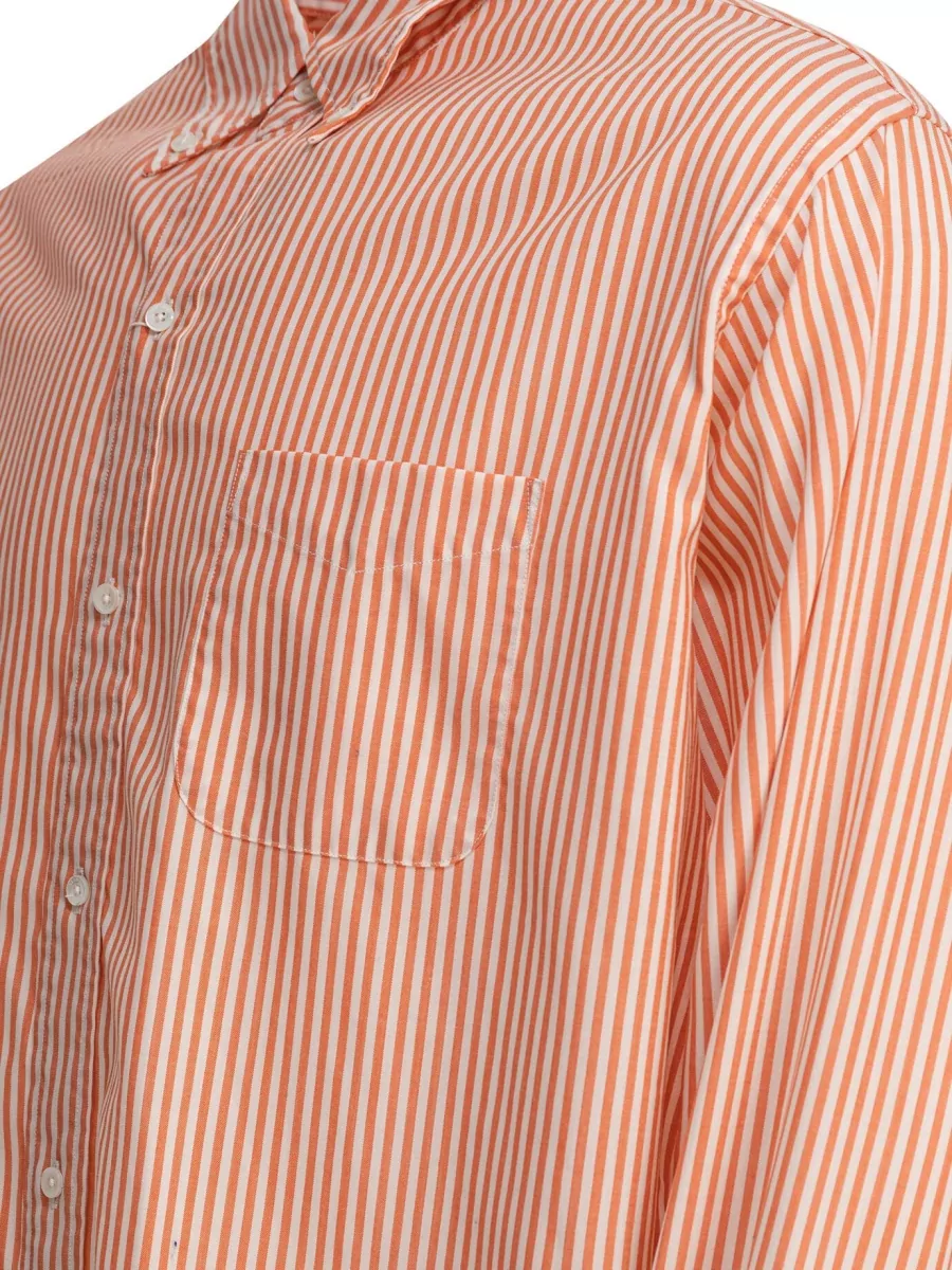 Beams Plus Striped Wool Shirt