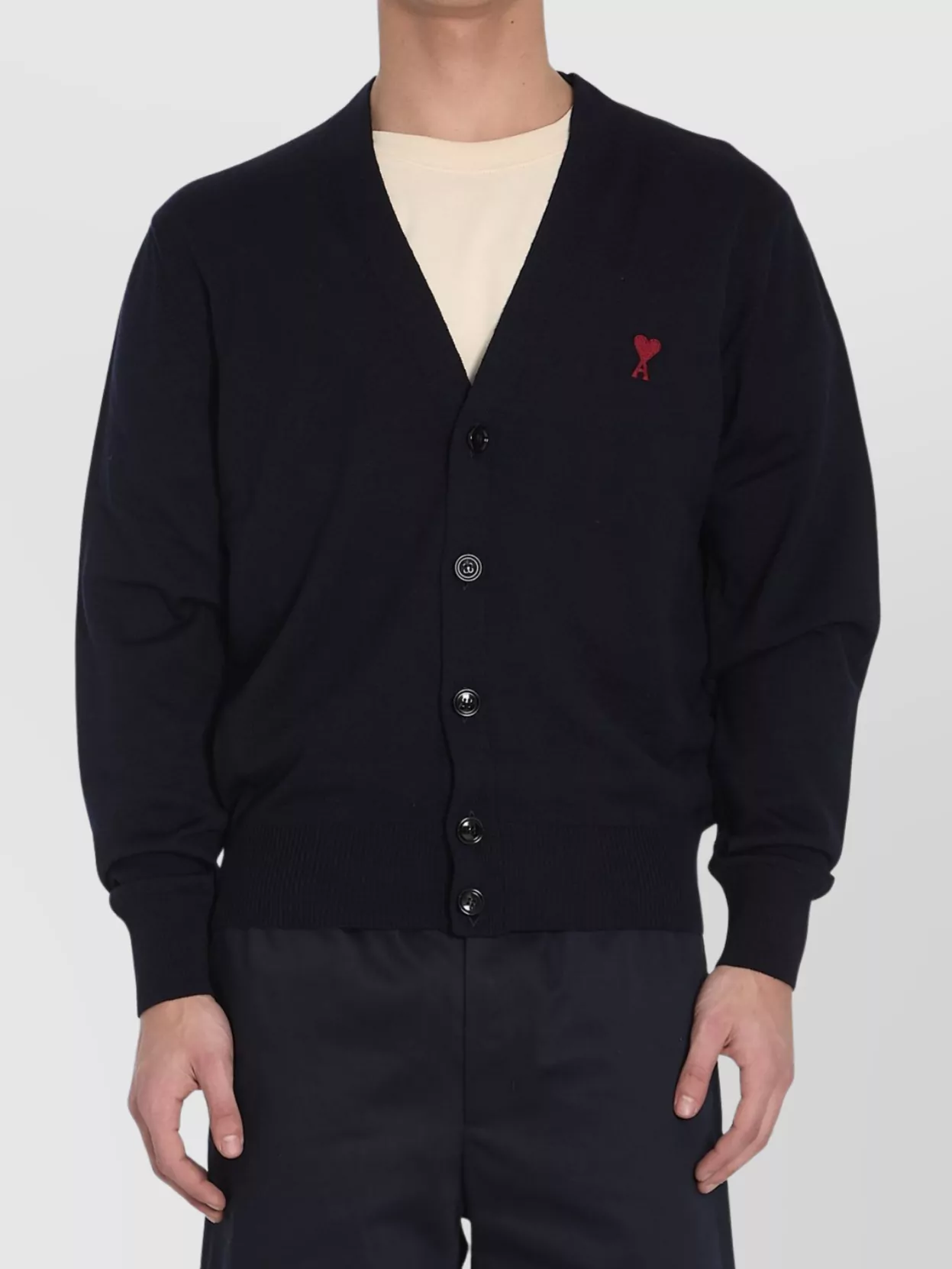 Ami Alexandre Mattiussi Ami Paris Sweaters In Black