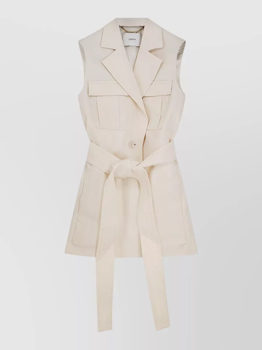 Joseph sleeveless blazer
