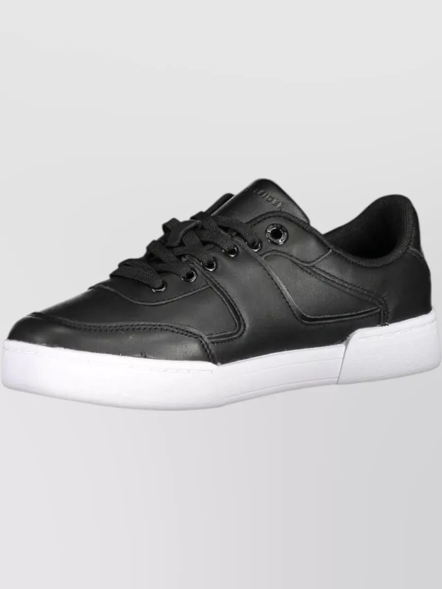 Tommy Hilfiger Leather Low-Top Sneakers