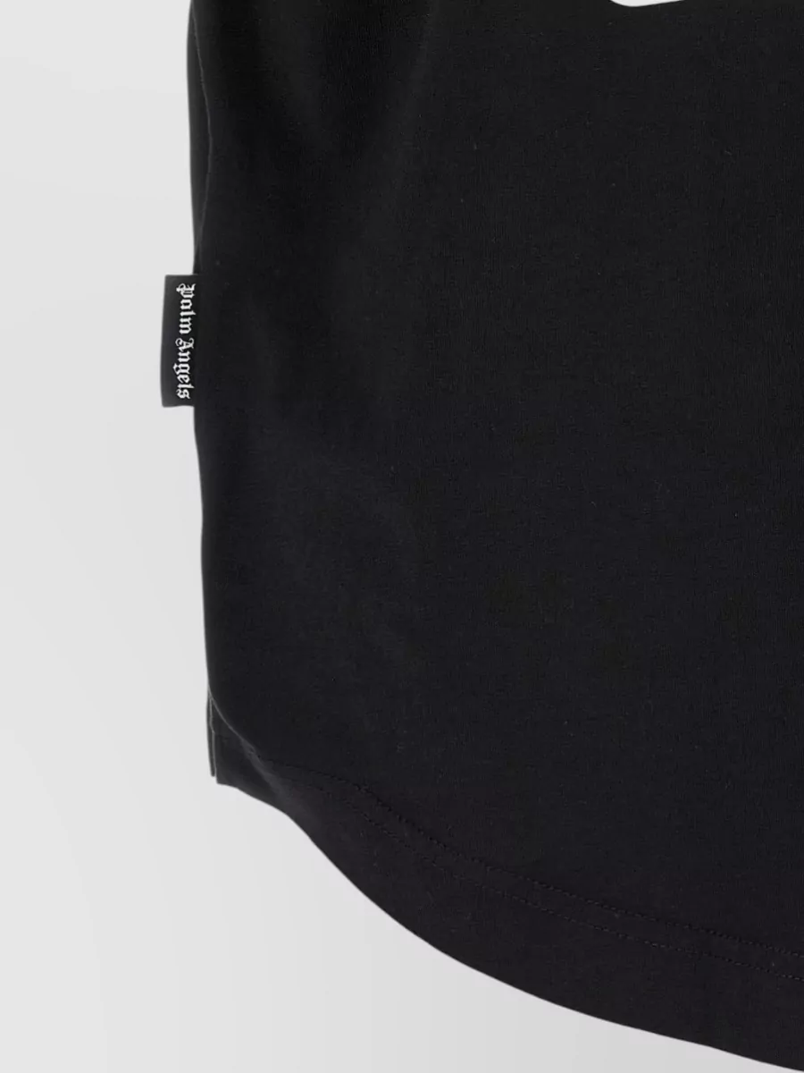 Palm Angels Cotton Oversized Printed T-Shirt