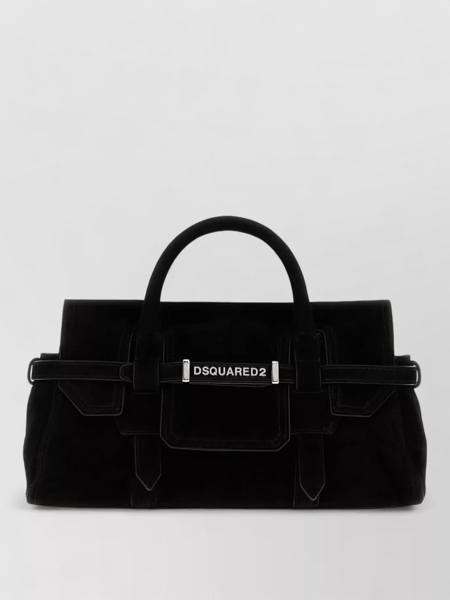 Dsquared2 leather clutch bag