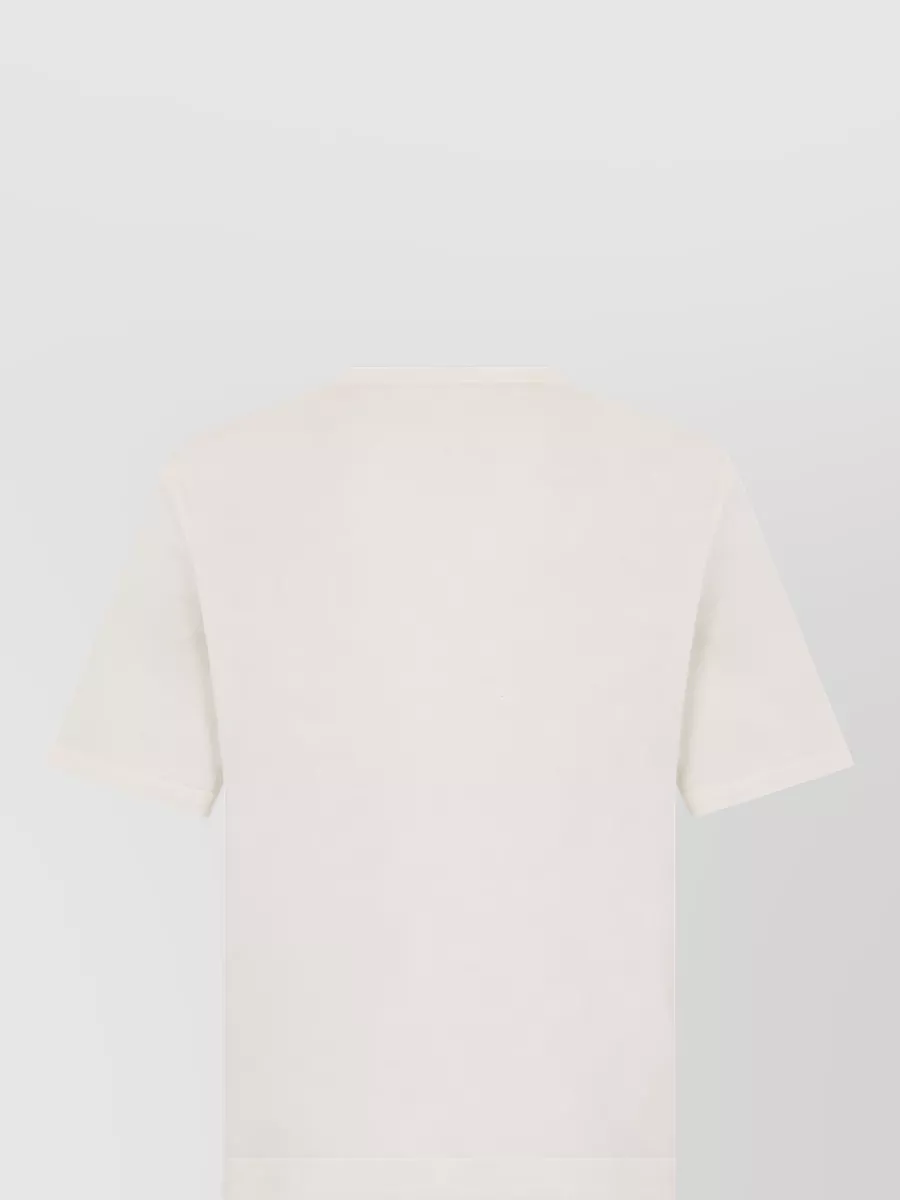 Ami Paris Cotton Short-Sleeve Crew-Neck T-Shirt