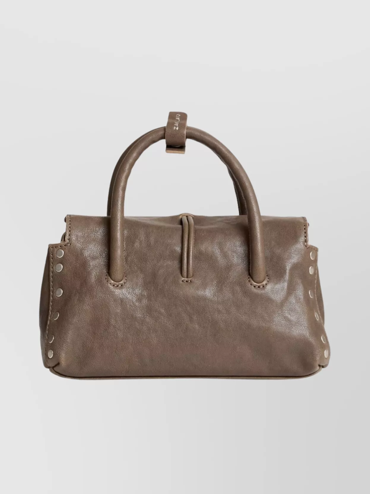 Zanellato Small Leather Handbag Top Handle