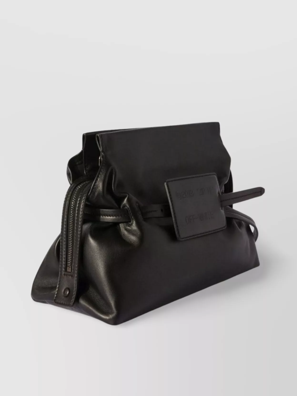 Off-white Rectangular Top Handle Cross-body Bags & Satchels In Black