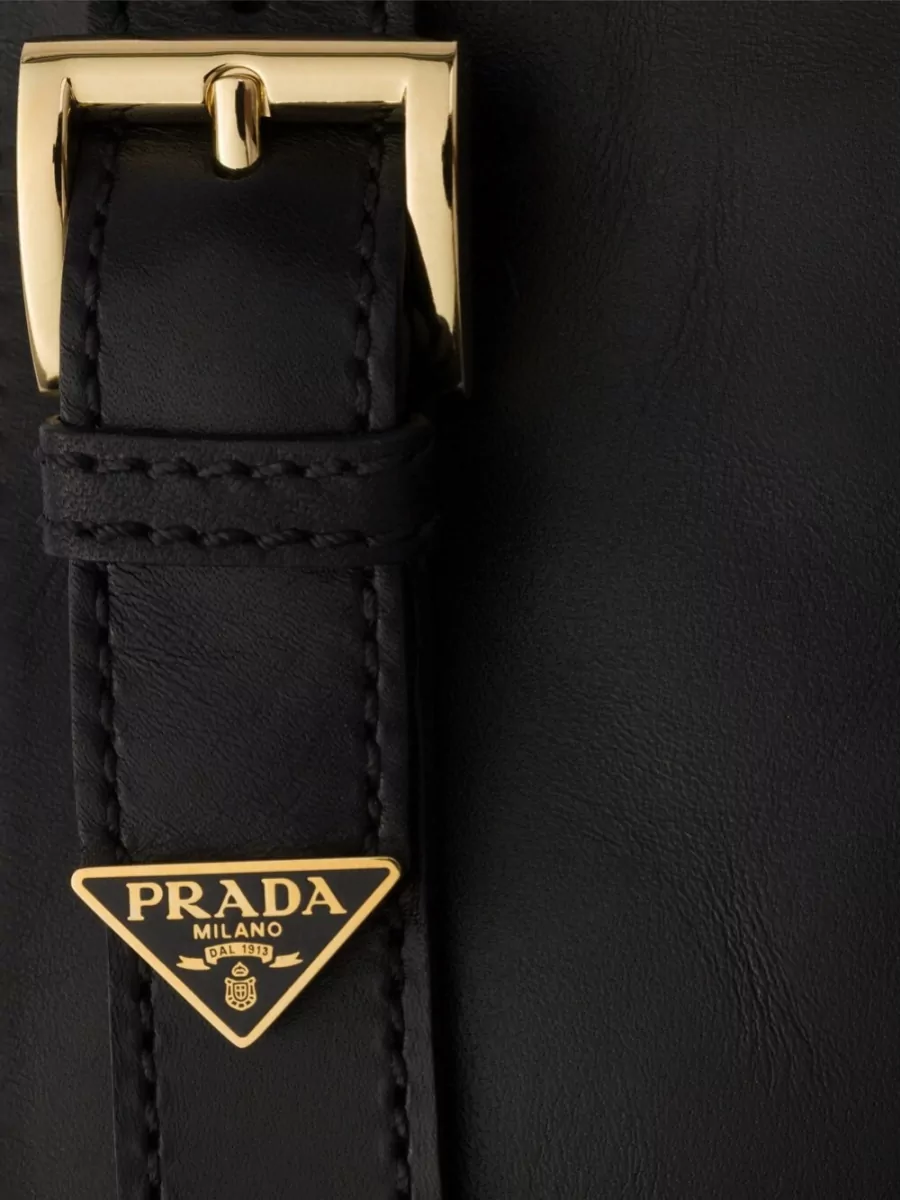 Prada Leather Knee-High Boots