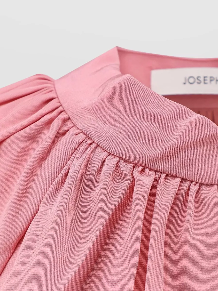 Joseph Satin Ribbed-Trim Jacket