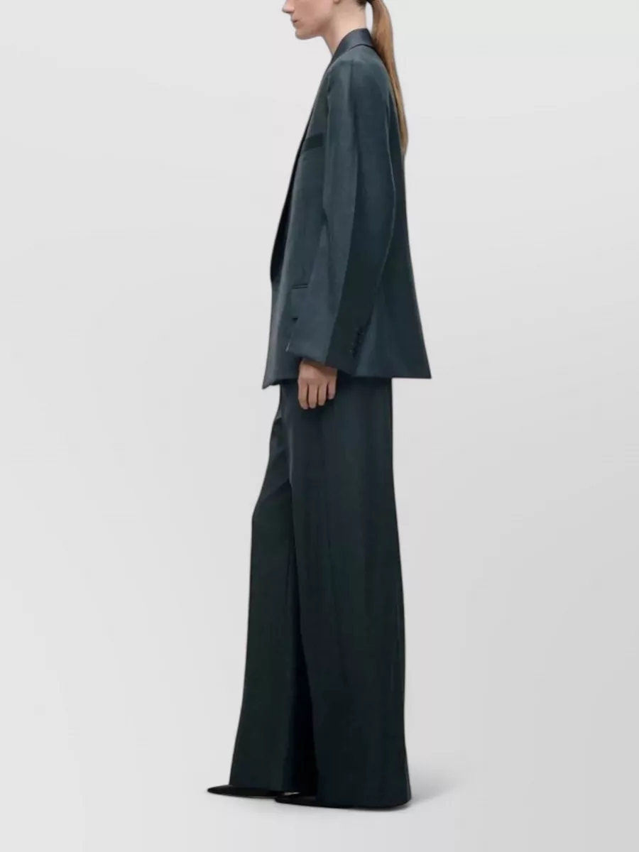 Victoria Beckham Wool Single-Breasted Blazer