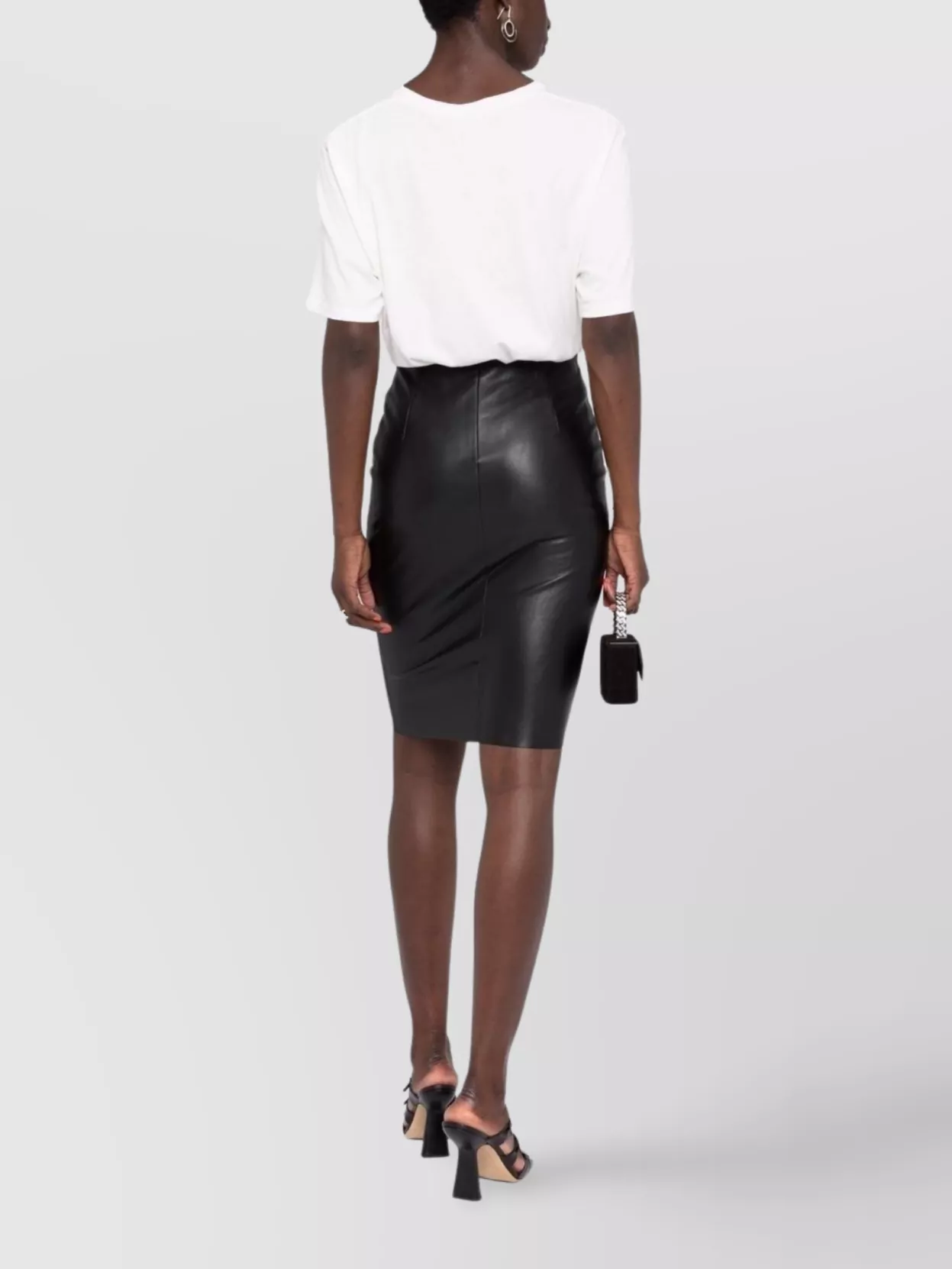Wolford Jenna Faux Leather Skirt