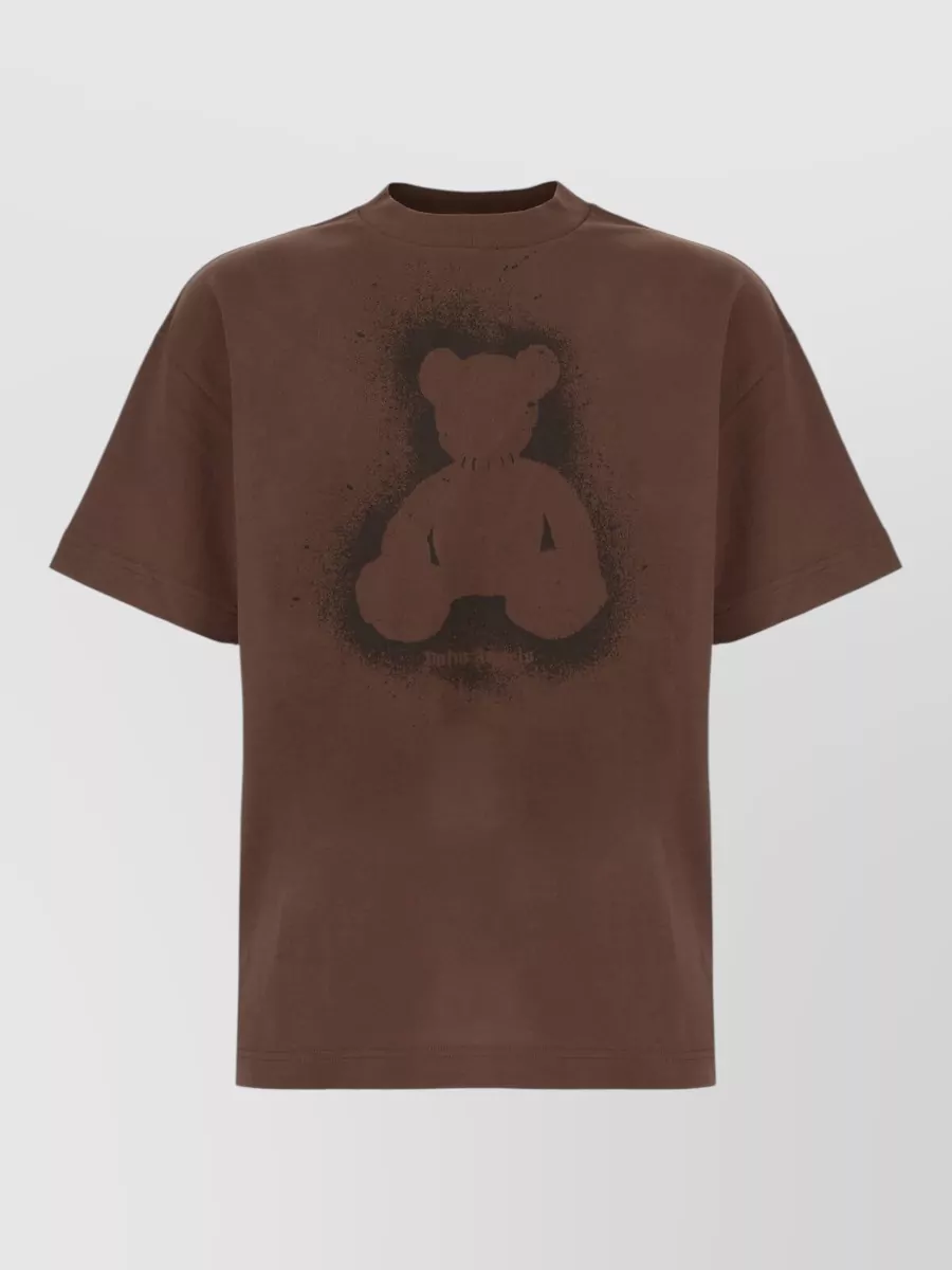 Palm Angels cotton printed t-shirt