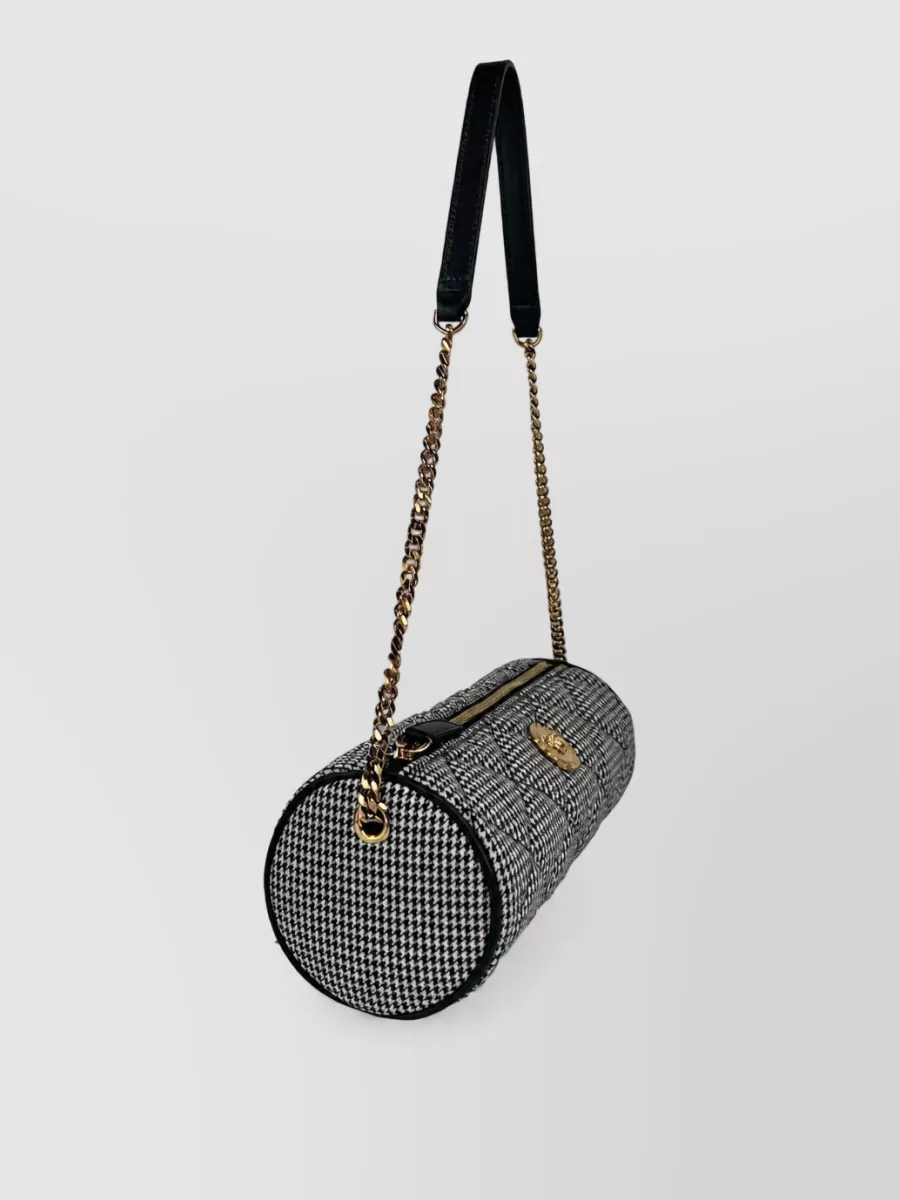 Versace La Medusa Leather Clutch Bag