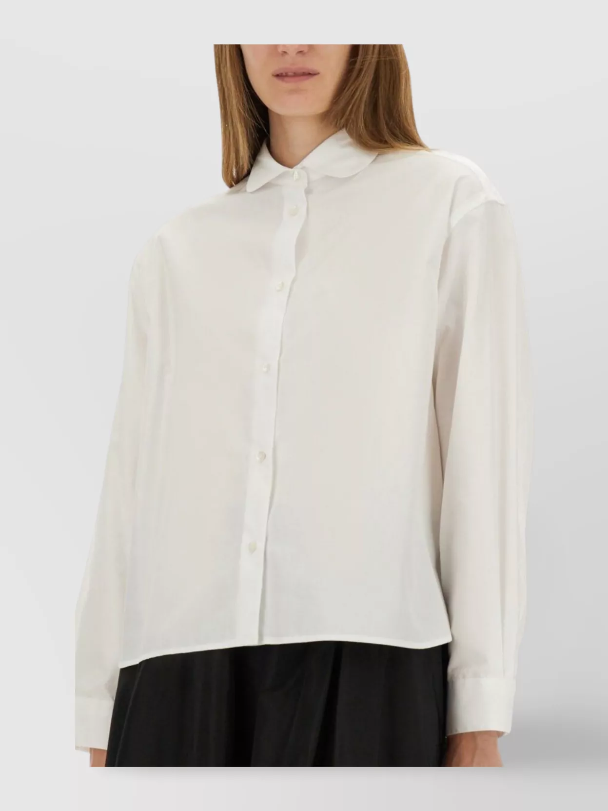 Aspesi Long Sleeve Collared Top For Everyday Wear