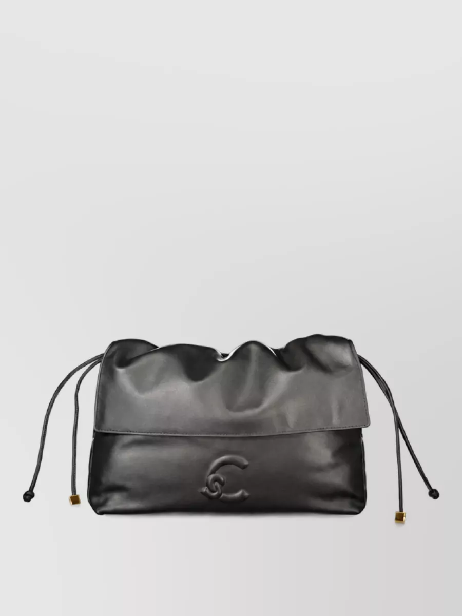 Coccinelle leather clutch bag