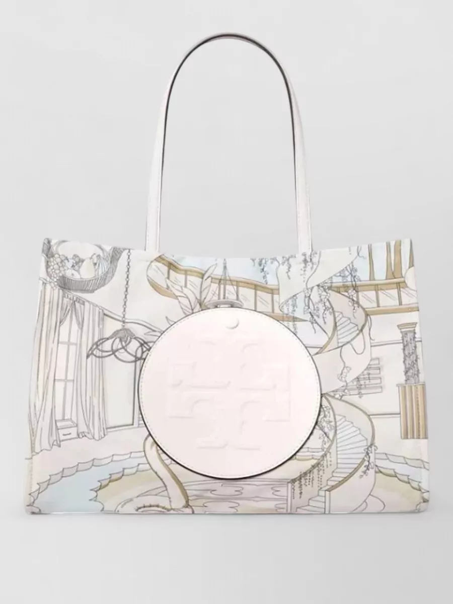 Tory Burch Ella Small Printed Tote Bag