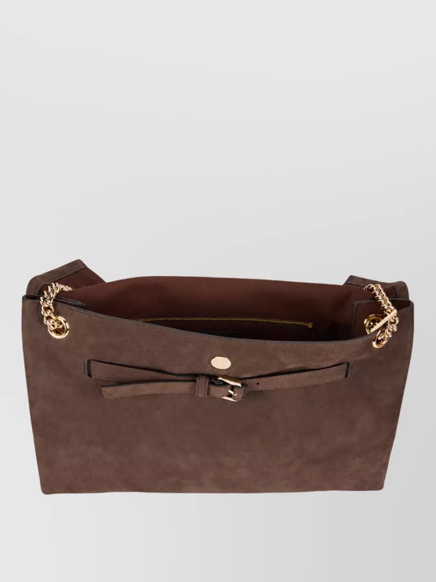 Orciani Leather Shoulder Bag