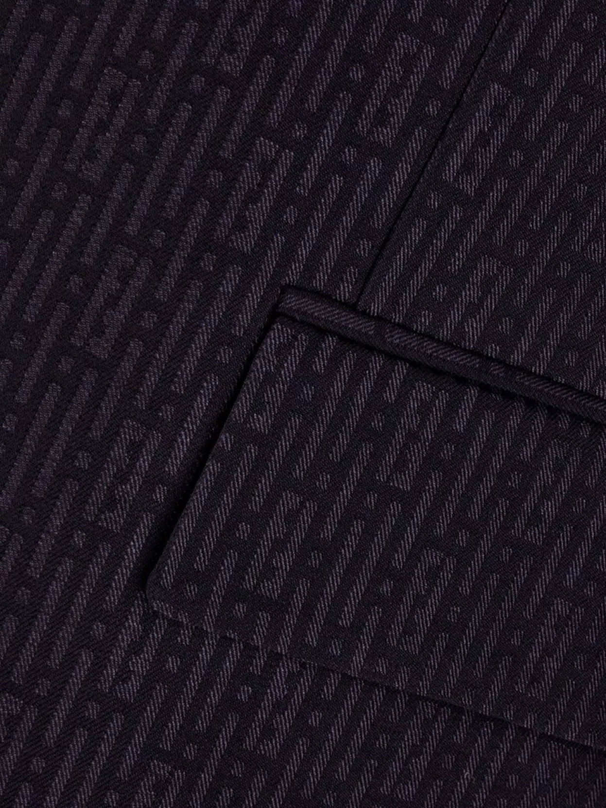 Fendi Wool Blazer With Embroidered Back Vent