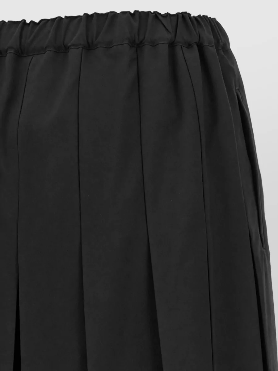 Comme Des Garçons Pleated Wool Wide-Leg Trousers