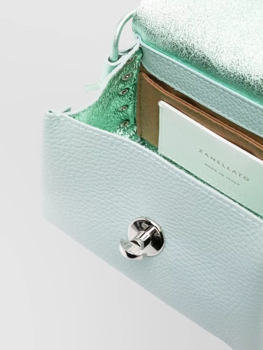 Zanellato Pebbled Leather Mini Bag