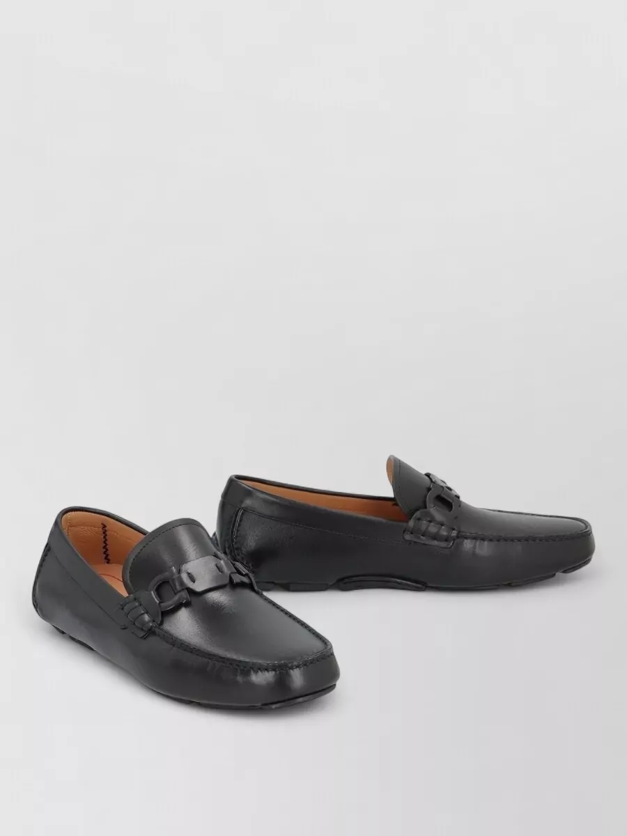 Ferragamo leather loafers