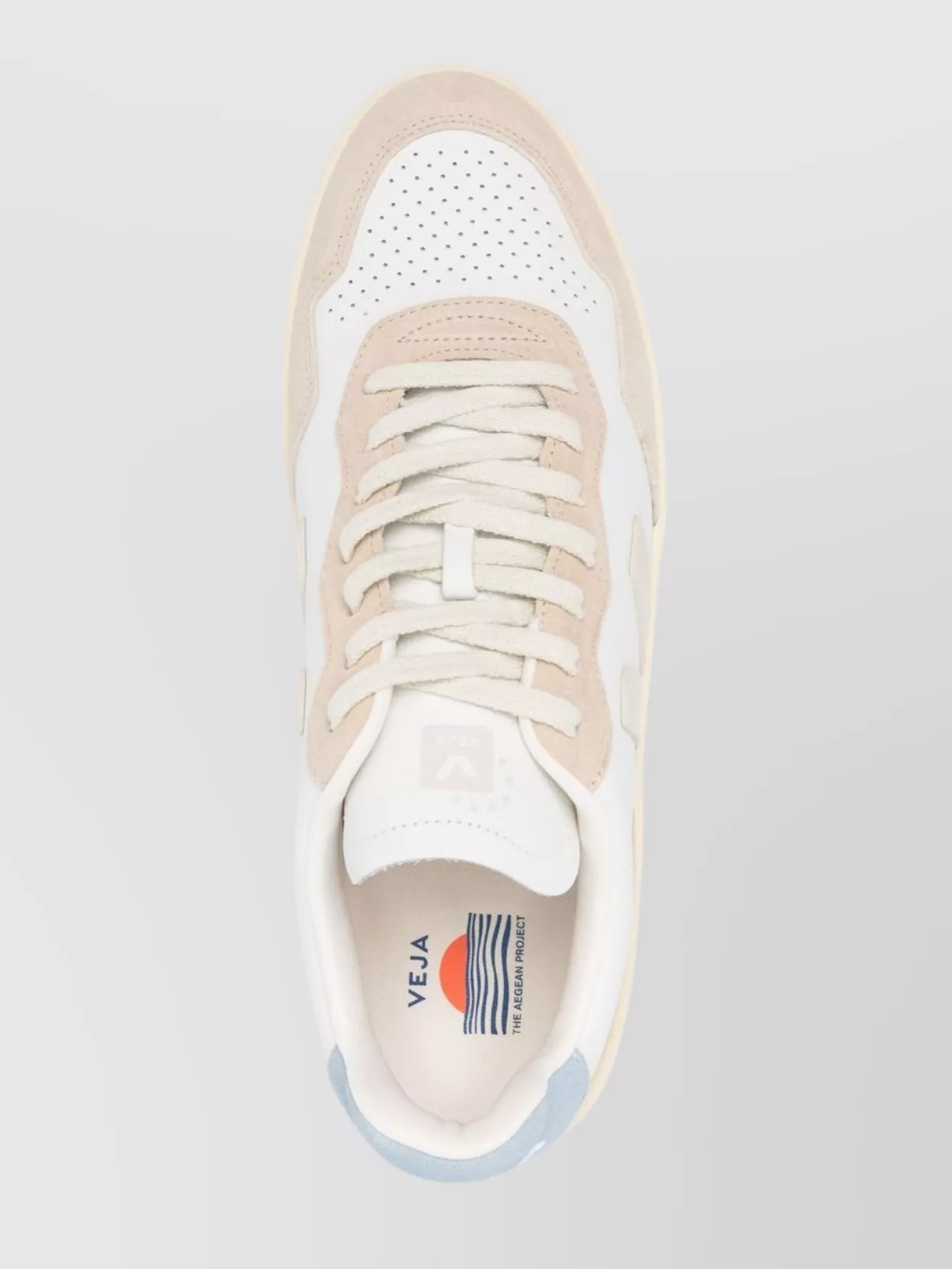 Veja Pierre Sneakers With Contrast Panel And Suede