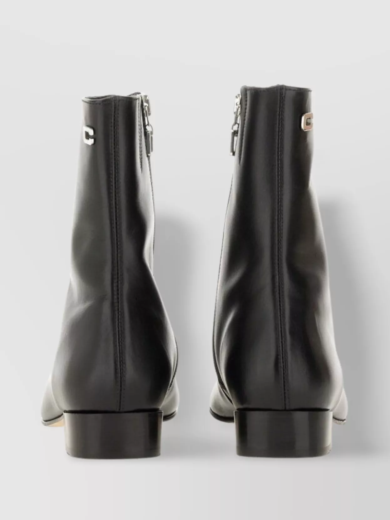 Carel Paris Block Heel Ankle Boots With Pointed Toe