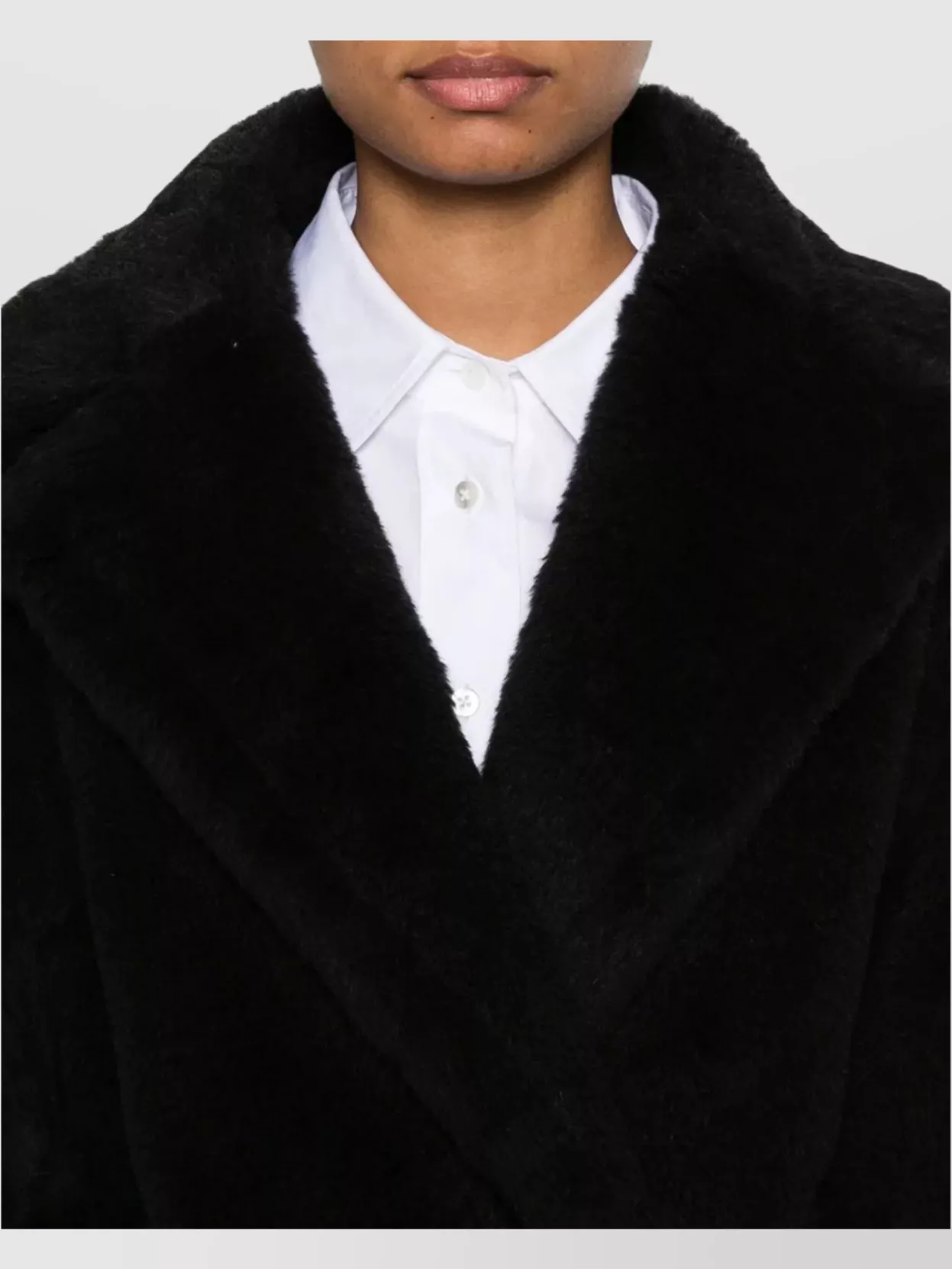Max Mara Oversized Alpaca And Wool Double-Breasted Coat