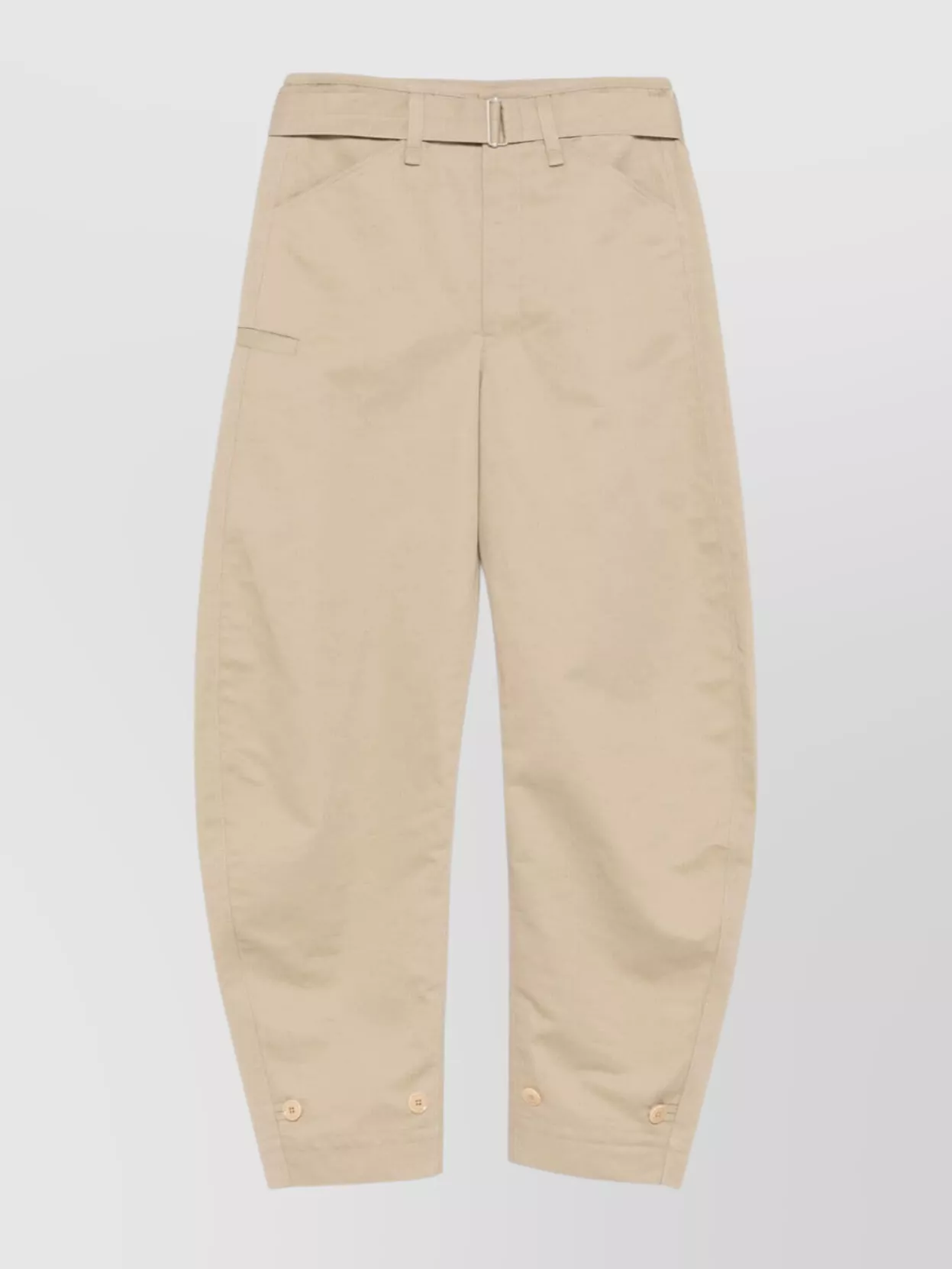 Lemaire Tapered Pants Belted Waist