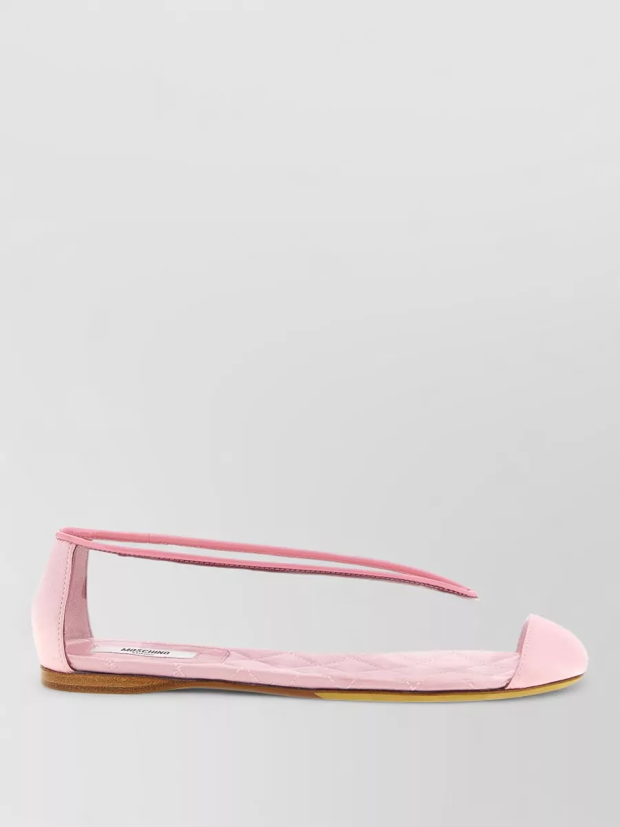 Moschino Pvc Ballerina Flats