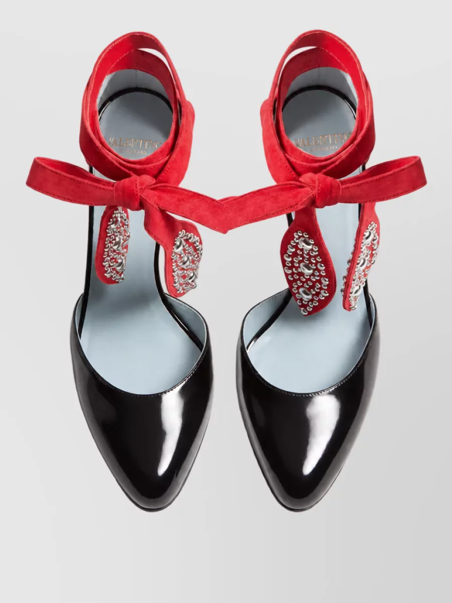 Valentino Garavani Leather Ballerina Shoes