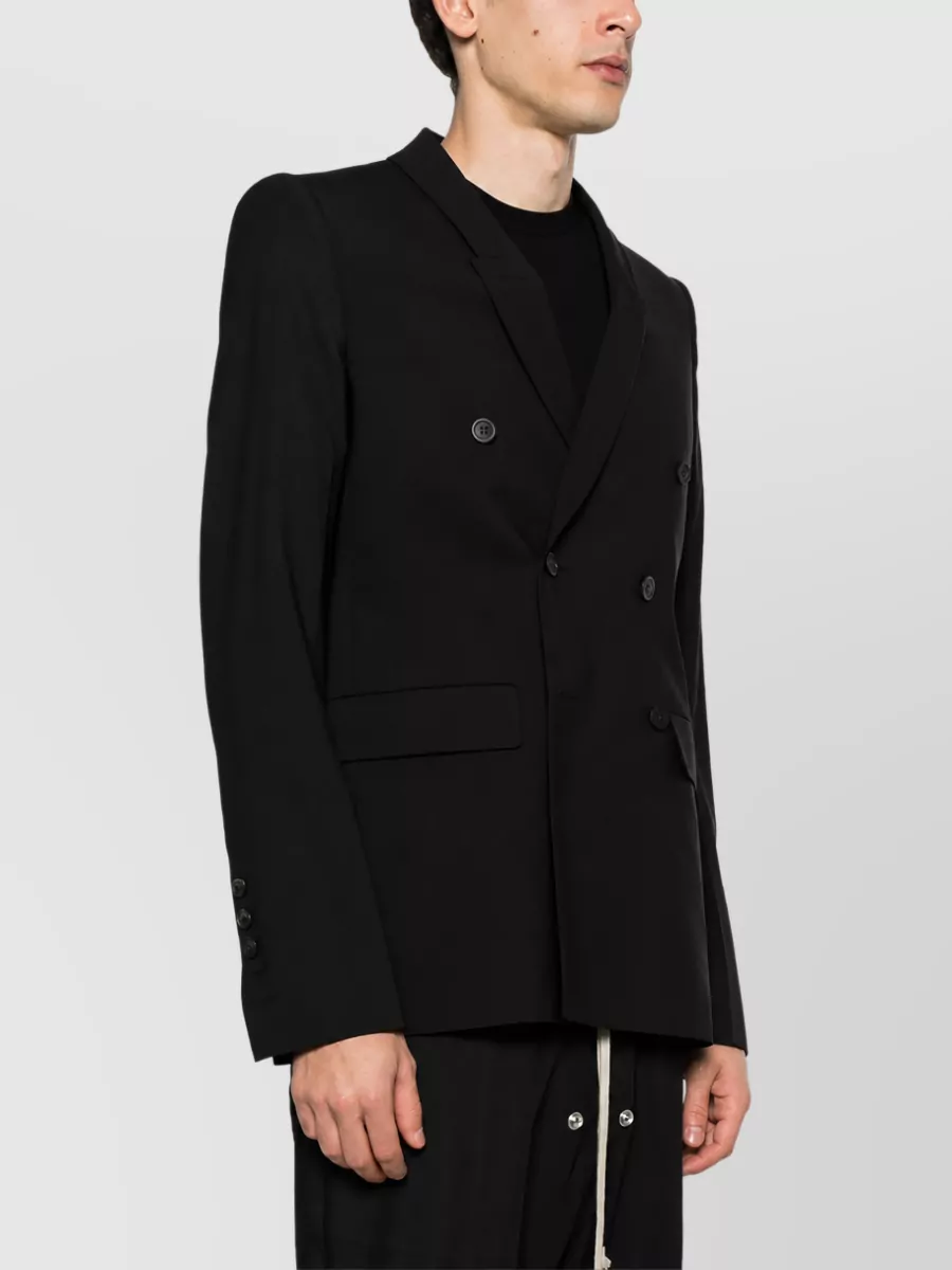 Rick Owens Double-Breasted Blazer