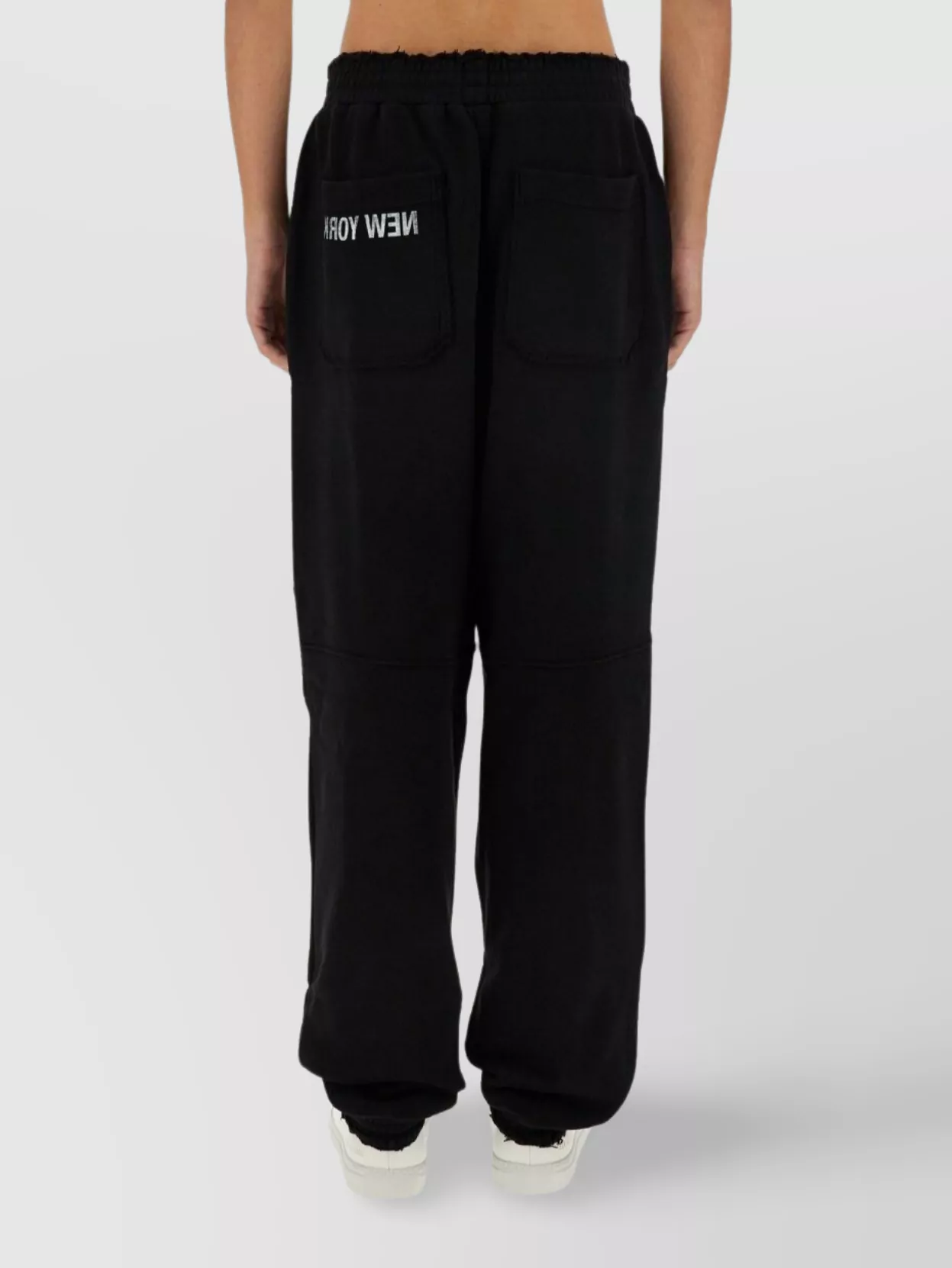 Helmut Lang Nyc Trousers Elastic Waistband