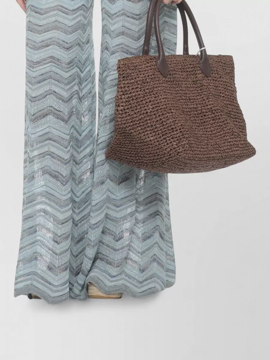 D.exterior Geometric Pattern Sleeveless V-Neck Jumpsuit