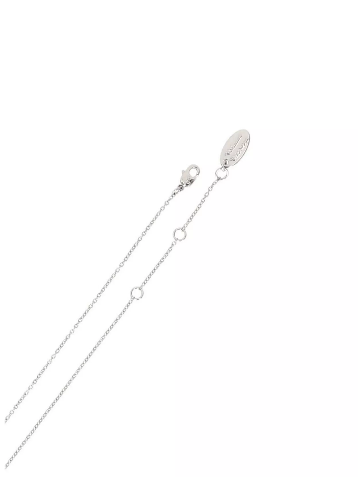 Vivienne Westwood Orb Pendant Chain Necklace With Adjustable Length